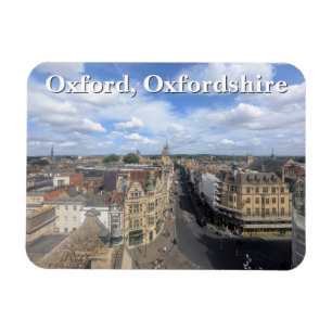 Skyline van het historische Oxford in Oxfordshire, Magneet