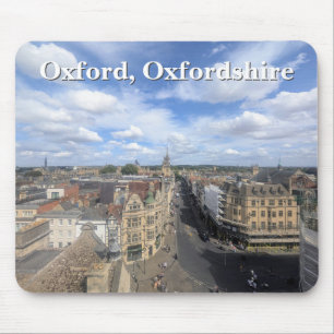 Skyline van het historische Oxford in Oxfordshire, Muismat
