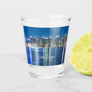 Skyline van San Diego Cityscape Shot Glas