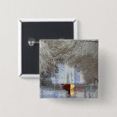 Skyline Vierkante Button 5,1 Cm (Voorkant /achterkant)