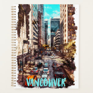 Skyline Vintage voyage de Vancouver Canada