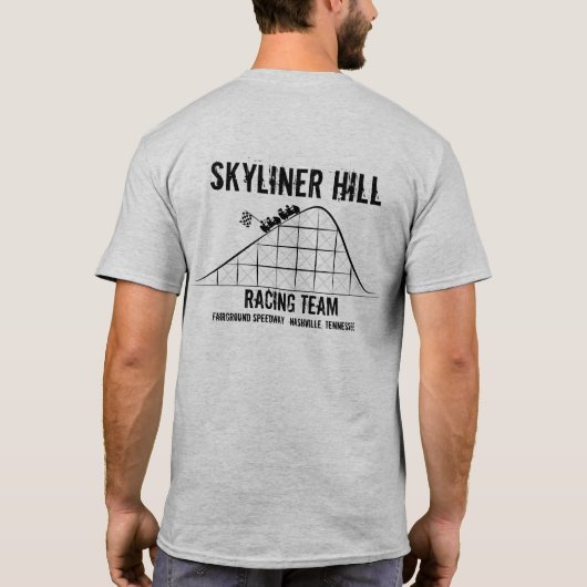 Skyliner Hill Racing Team T-shirt (Achterkant)