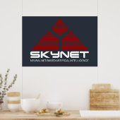 Skynet Logo Poster (Keuken)