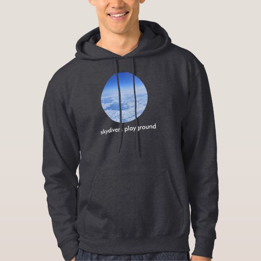 skypg2, speelplaats skydivers hoodie (Voorkant)