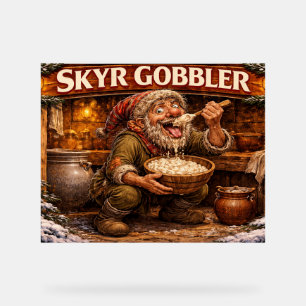 Skyr Gobbler lutin de Noël islandais