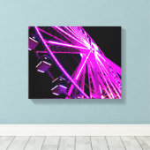 Skyrad op het eiland Pigeon Forge, Tennessee Canvas Afdruk (Insitu (Houten vloer))