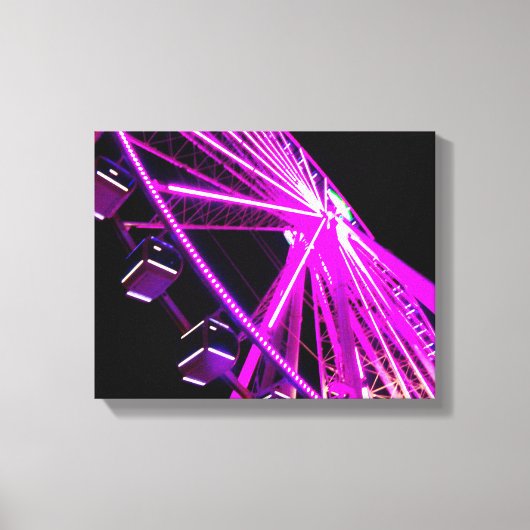 Skyrad op het eiland Pigeon Forge, Tennessee Canvas Afdruk (Voorkant)