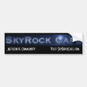 SkyRock Cafe Bumpersticker 2 (Voorkant)