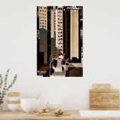 Skyscraper, Charles Sheeler Poster (Keuken)