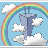 Skyscraper Sticker (Voorkant)