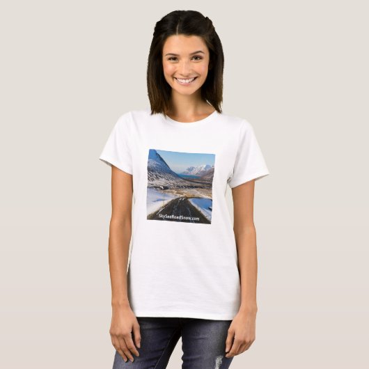 SkySeaRoadSnow - T-Shirts - Gals (Voorkant volledig)