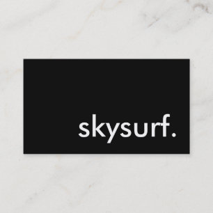 skysurf. visitekaartje