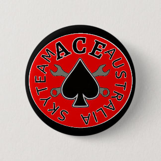 skyteam Ace Riders Button / Badge
