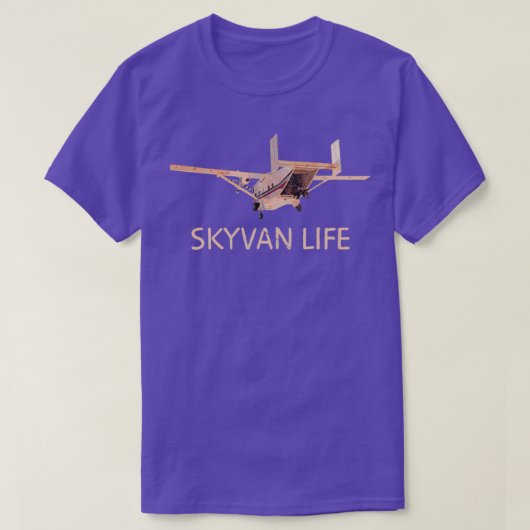 skyVAN LIFE T-shirt (Design voorkant)