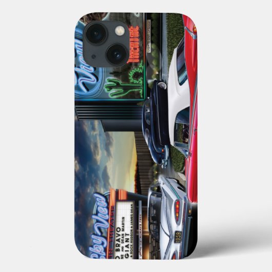 Skyview drive in Case-Mate iPhone case (Achterkant)