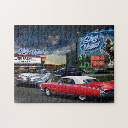 Skyview drive in legpuzzel (Horizontaal)