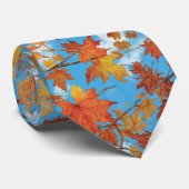 Skyview Herfst Herfst Mannen Stropdas (Opgerold)