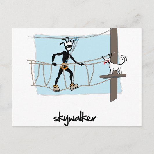 "Skywalker" Briefkaart (Voorkant)