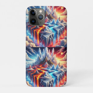 Skyward Clash: het eiland van vuur en ijs iPhone 11 Pro Hoesje