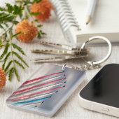 Skyward Glory: Patriotic Flyover Keychain (Voorkant Rechts)