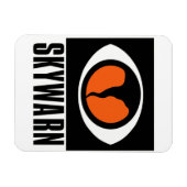 SKYWARN flexibele magneet (Horizontaal)