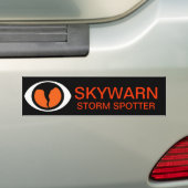 SKYWARN Storm Spotter Bumpersticker (Op auto)