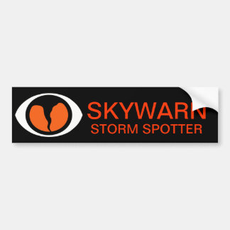 SKYWARN Storm Spotter Bumpersticker