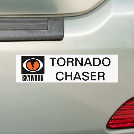 SKYWARN Tornado Chaser Bumpersticker (Op auto)