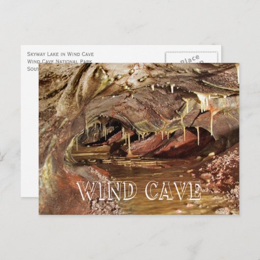 Skyway Lake, Wind Cave Nationaal Park Briefkaart (Voorkant / Achterkant)