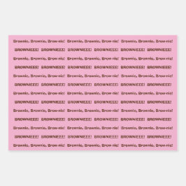 SKZ BROWNIEEE! Gift Wrap Inpakpapier Vel