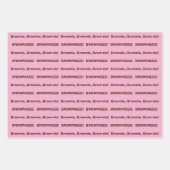 SKZ Felix BROWNIEEE! Gift Wrap Inpakpapier Vel (Voorkant)