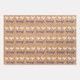 SKZ Hip Hip Hooray Gift Wrap Inpakpapier Vel