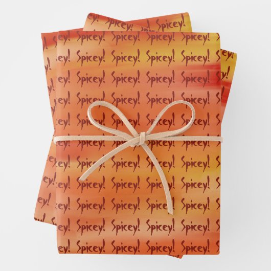 SKZ SPICEY Gift Wrap Inpakpapier Vel (In situ)
