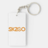 SKZOO-sleutelhanger (zwerfachtige kinderen) Sleutelhanger (achterkant)