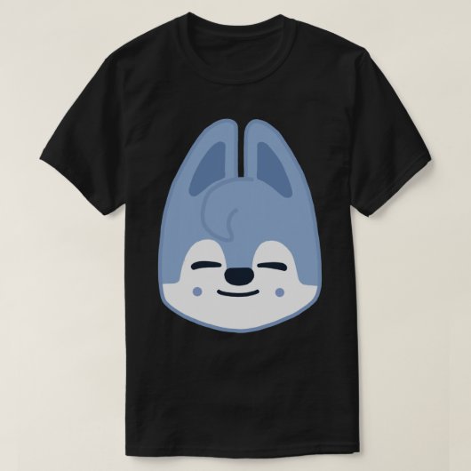 SKZOO Wolf Chan Kinder Bang Chan Sticker T-shirt (Design voorkant)