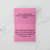 SL 007 - Je geeft het weg Bedankkaart (Binnen)