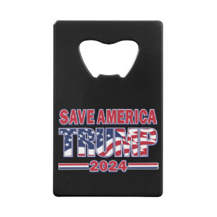 Sla Amerika Trump 2024 Kredietkaart Flessenopener