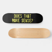 Sla At Dat Aan Grappig Skateboard (Horizontaal)