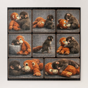 Sla Baby Aapje Legpuzzel