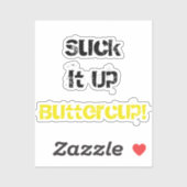 Sla Buttercup op Sticker (Vel)