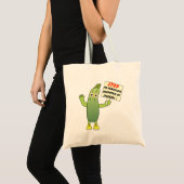 Sla courgette op tote bag (Voorkant (product))