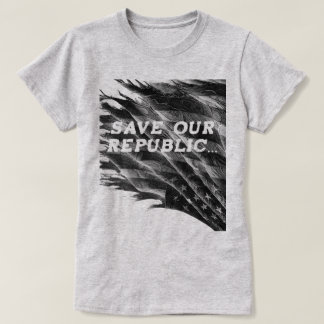 Sla de Amerikaanse Republiek op T-shirt