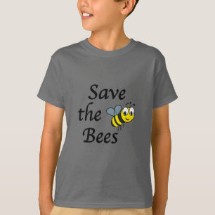 Sla de bijen op t-shirt