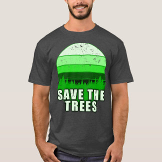 SLA DE BOMEN OP OM PLANEET AARDE TE REDDEN 1 T-SHIRT