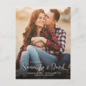 Sla de Data Photo Script QR Code Overlay op Aankondigingskaart (Voorkant)