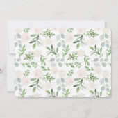 Sla de Date Kaart Blush Waterverf op (Achterkant)