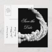 Sla de Date Pearl Briefkaart Extended versie op (Voorkant / Achterkant)