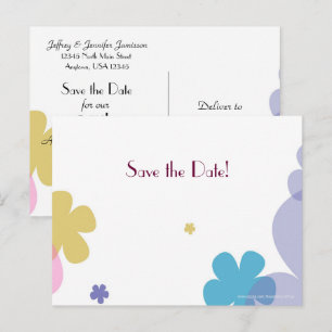 Sla de datum 25e Jubileum Party Briefkaart