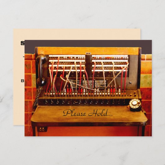 Sla de datum 75e verjaardag uitnodiging (Voorkant / Achterkant)