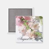 Sla de datum aankondiging Snapdragon Magnet Magneet (Voorkant / Achterkant)